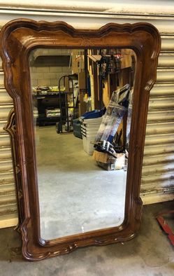 Large vintage mirror 43x25