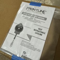 ROOFING HARNESS SEÑF RETRACTABLE LIFELINE