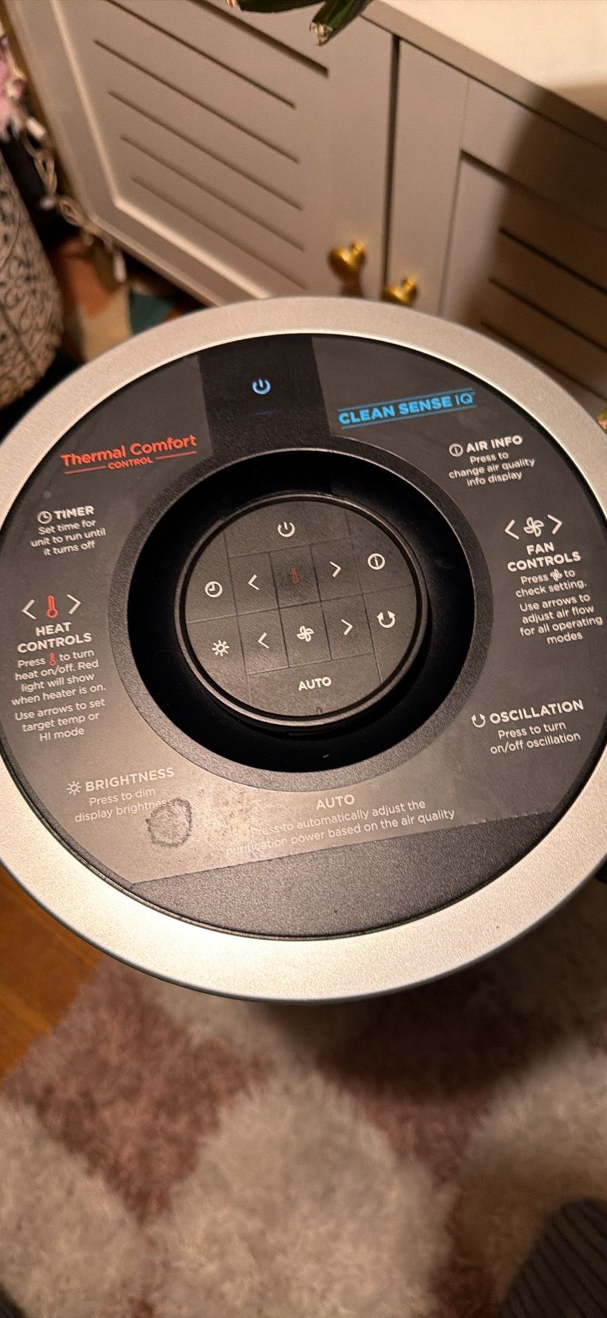 Shark 3-in-1 Air Purifier / Heater / Fan — Good Condition, Works Well