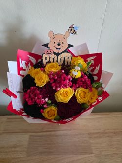 Halloween Winnie the Pooh Flower Bouquet