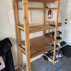 2 IKEA Ivar Shelves