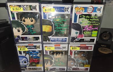 Signed and unsigned funko pops for sale