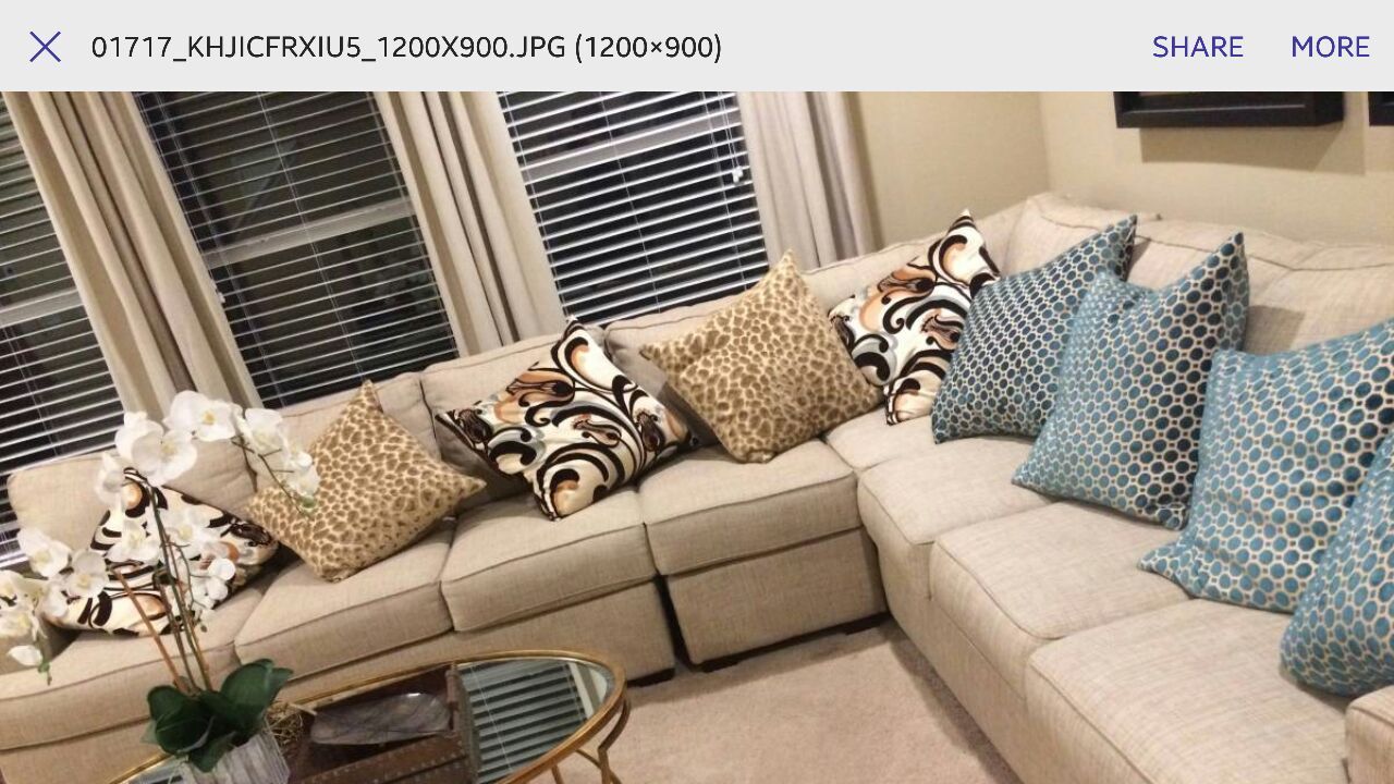 Brand New! Ellis Home Furnishings Sectional Sofa. - $1800 obo
