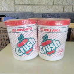 Vintage Apple Crush Styrofoam Can Koosie