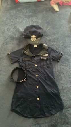 Police Officer Halloween Costume Set