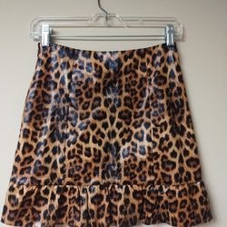 Faux Leather Skirt Size XS