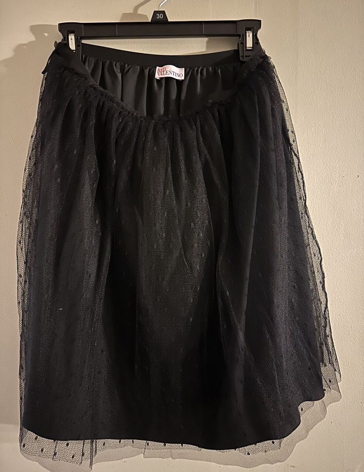 RED VALENTINO Tulle Skirt