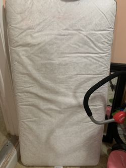 Crib Mattress with metal base frame