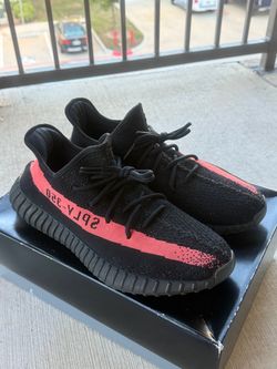 Yeezy Boost 350 V2 Black/Red — Size [13]