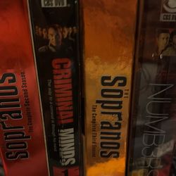 DVD box sets $20 each or three for $50