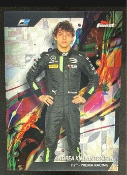 2024 Topps Finest Formula 1 Andrea Kimi Antonelli #22