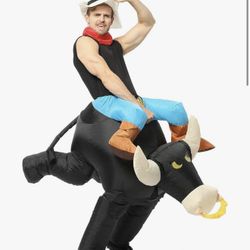 Inflatable Bull Riding Costume (4 dif Colors)