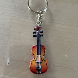 Unique Violin Keychain