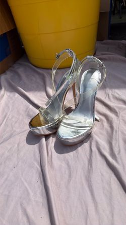 Guess Silver high heels