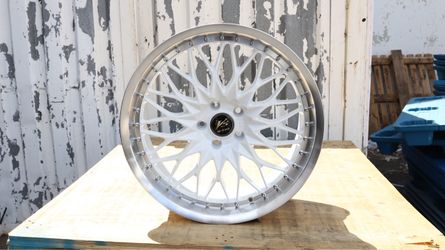 20 INCH SQUARED SET WORK VSXV STYLE WHEELS RIMS 20X8.5 +35 (5X114.3) CB: 73.1