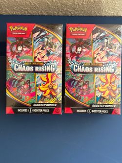 Pokémon Chaos Rising Booster Bundles