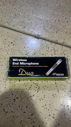 Wireless microphone /compatible with EnterTech Magic Sing