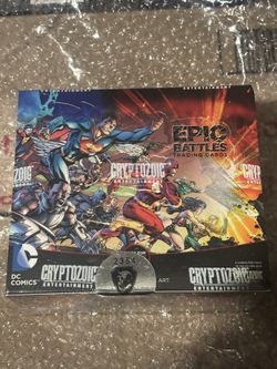 2014 Cryptozoic DC Epic Battles Factory Sealed Hobby Box