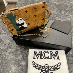 Authentic MCM crossbody bag