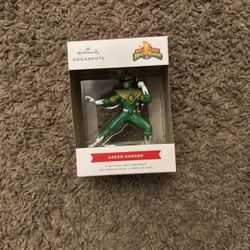Green Ranger Christmas Ornament Hallmark Power Rangers 