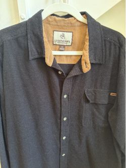 Legendary whitetail black flannel