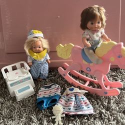 Vintage Barbies - Heart Family Babies
