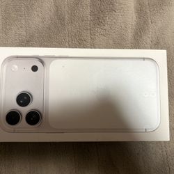 Read Title. Just The Box. iPhone 17 Pro Max Box 