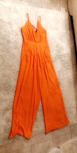 Orange Romper