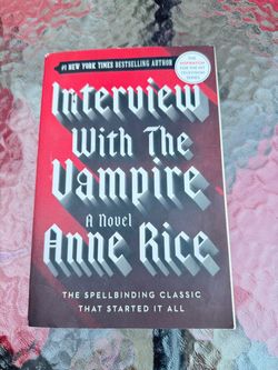 INTERVIEW WITH A VAMPIRE PAPERBACK