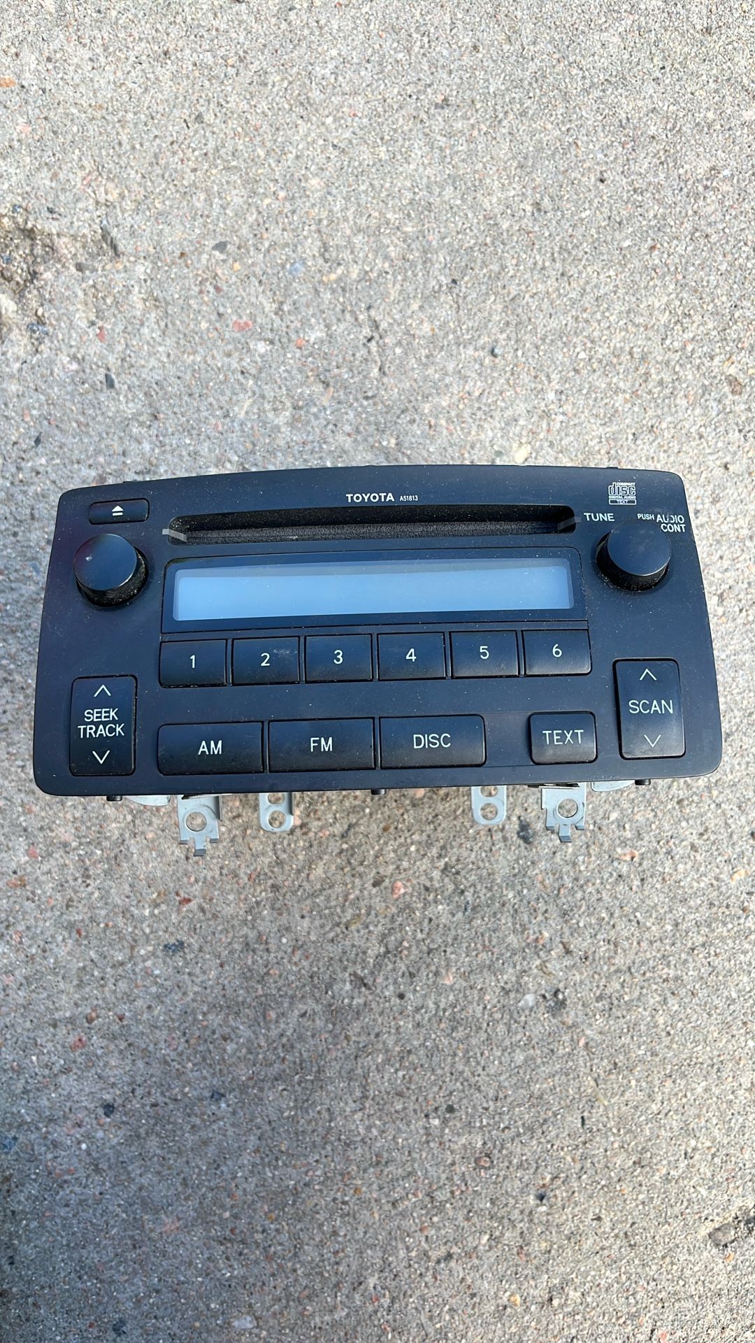 Toyota Stock Radio
