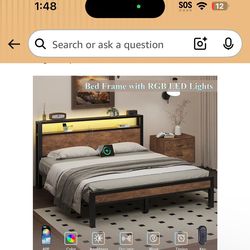 Full size bed frame