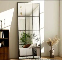 Rectangular Decorative Full Length Mirror Floor Mirror