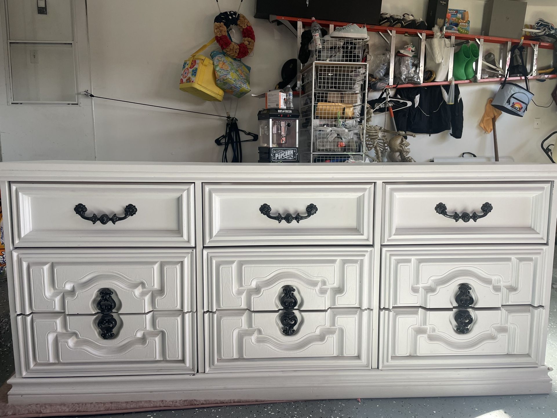 I got this beautiful TV stand vintage