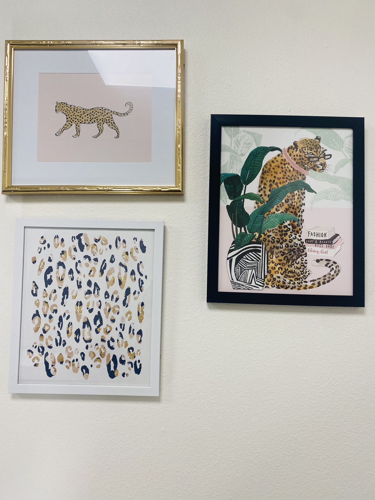 Leopard Frames, Leopard Photo Frames,print Frames,leopard Canvas, Leopard Decor, Leopard Room Decor, Cheetah Canvas, Cheetah Dec
