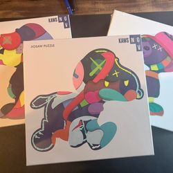 3 KAWS Puzzles