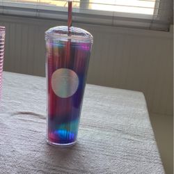 Starbucks Summer Tumbler Rainbow