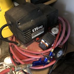 Older Craftsman Compressor With Line 