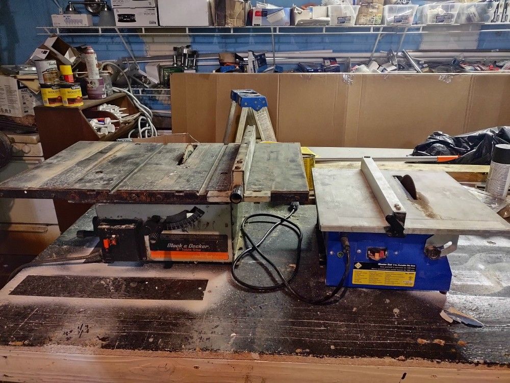 Máster Cut 7 Inch portable Tile Saw +Table Saw 8 Inch