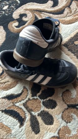 Adidas Samba Black Leather Sneakers