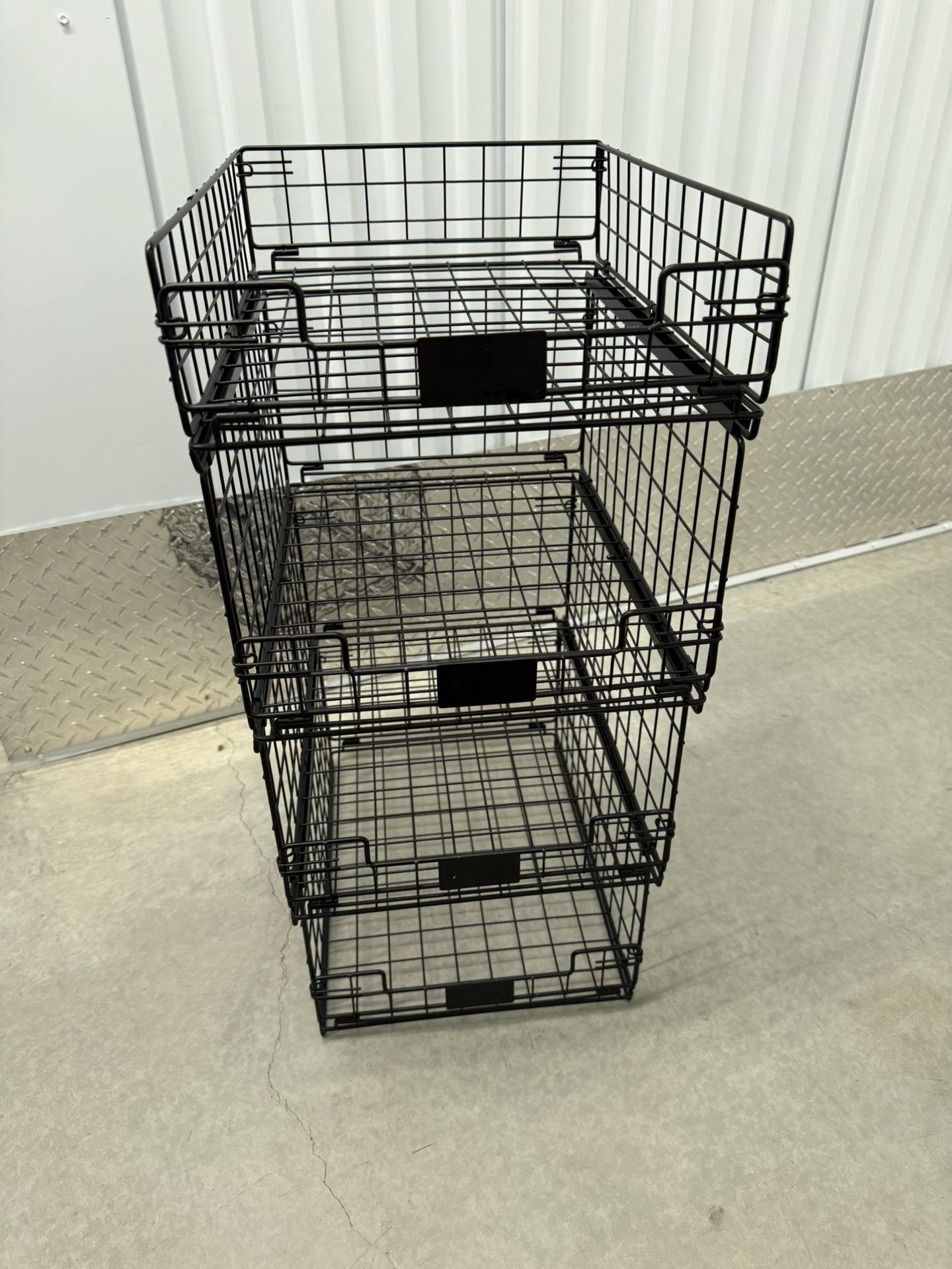4 Tier Stackable Organizer 29x16x12