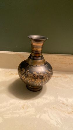 Brass vase