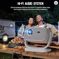 Home Theater Projector compatible with Phone/TV Stick/PC