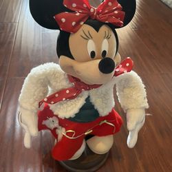 Animated Dancing Christmas Disney Minnie Mouse 