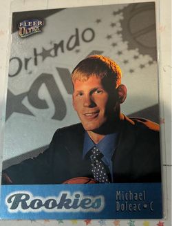 98/99 Fleer Ultra Rookies Michael Doleac Platinum Medallion  58/66
