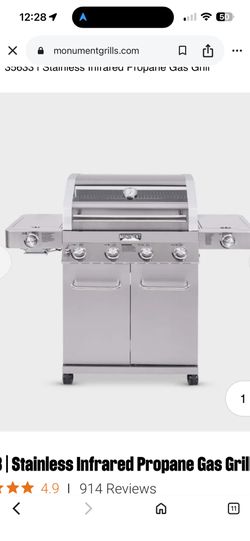Stainless Steel 304 Gas BBQ Grill Burner Parts for Turbo STS 26" 32" Main Bur...