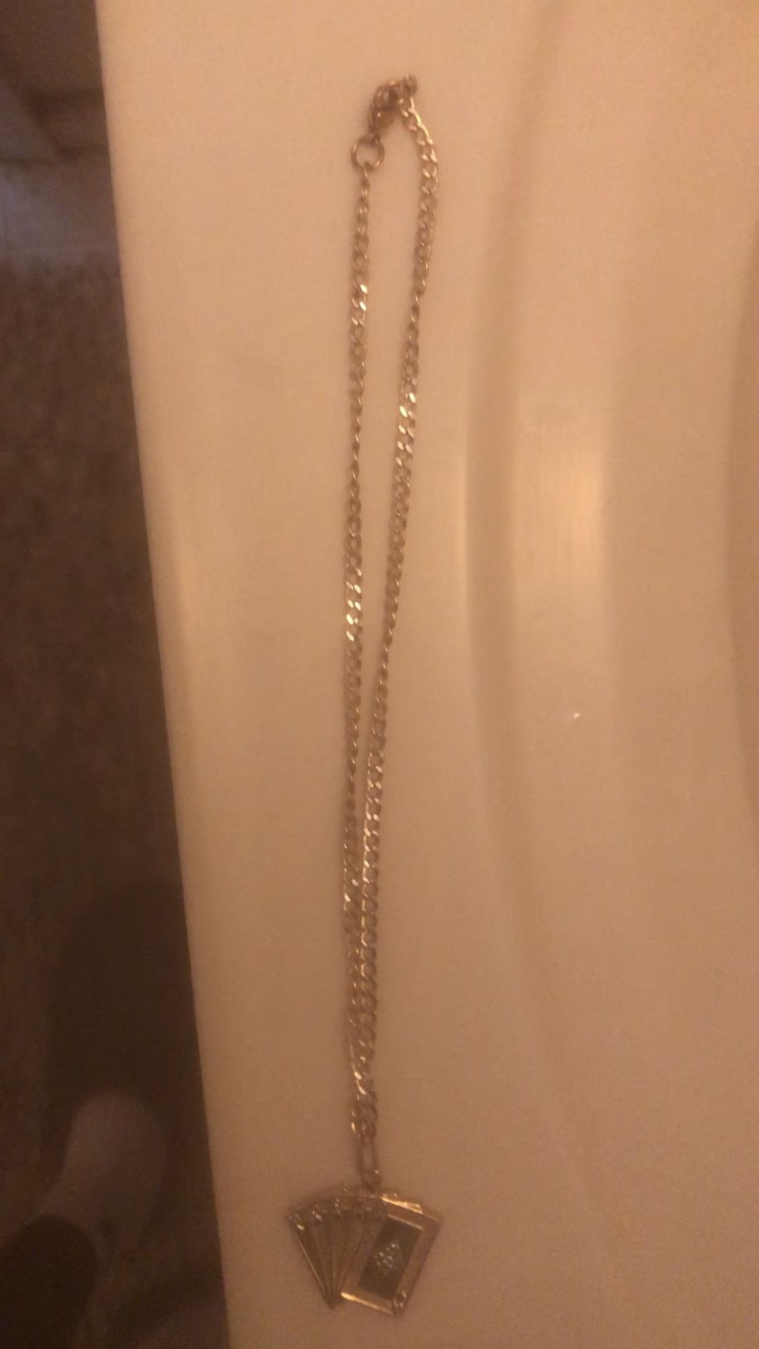 10k Gold Diamond Cuts Chain