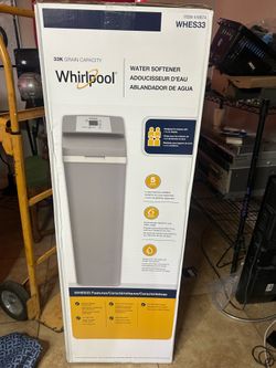 Whirlpool Water Softener NEW