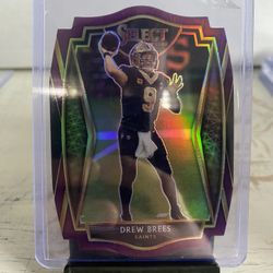 2020 Premier Level Drew Brees Select 