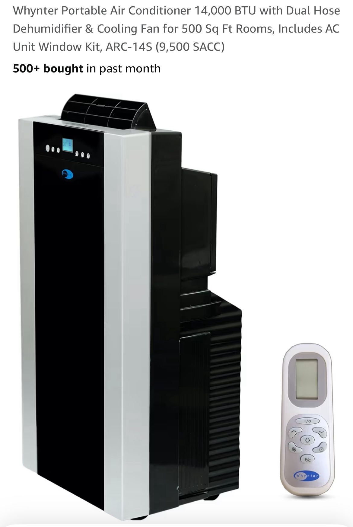 Brand New Whynter Portable AC Unit