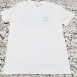 Unisex Sphere Director Las Vegas White Crewneck T-Shirt